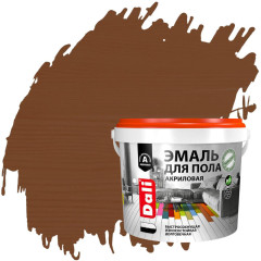Эмаль для пола DALI акриловая Орех 2,2 кг