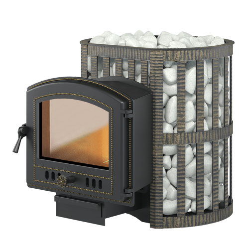 Печь банная Везувий Легенда ковка 16(224)(*8)