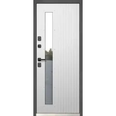 Дверь метал. Luxor Termo Рейка Стеклопакет (2050*860, Левая)