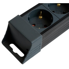 Фильтр сетевой Stekker 4 роз. 16A 5м черный HM22-41-05 Techno 50158