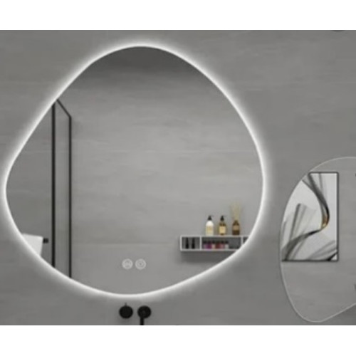 Зеркало EVA GOLD 70х65 см с LED подсветкой 