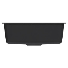 Мойка комп. MIXLINE МЛ-ГМ15 500х560х180мм, ультра-черная, сифон