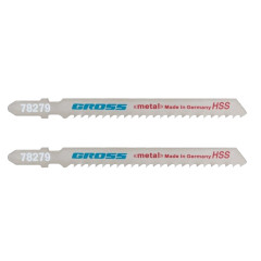 Пилки для лобзика GROSS T127D 2шт (78279)