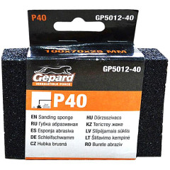 Губка абразивная GEPARD P40 (GP5012-40)