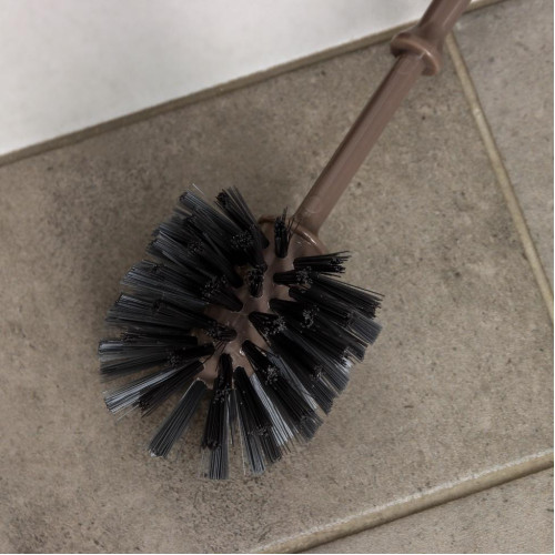 Ёрш для туалета напольный «Капри» 14х37 см (7999966), цвет коричневый