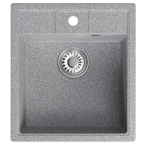 Мойка комп. MIXLINE ML-GM28 450х500x190мм, темно-серая (309), сифон