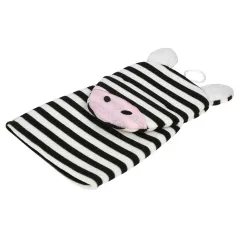 Мочалка Варежка Зебра 23*13см 