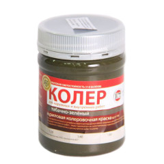 Краска VGT колеровочная ТАБАЧНО-ЗЕЛЁНАЯ 0,25кг