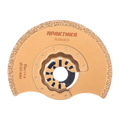 Насадка для резака ПРАКТИКА (240-348) 88мм отрезная полукруг DIA по камню и плитке