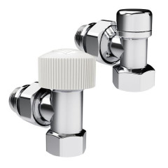 Набор термостатический угловой ф 1/2