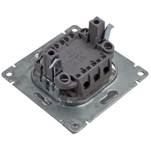 Выключатель 1-кл Universal Афина 10А бел. A0021