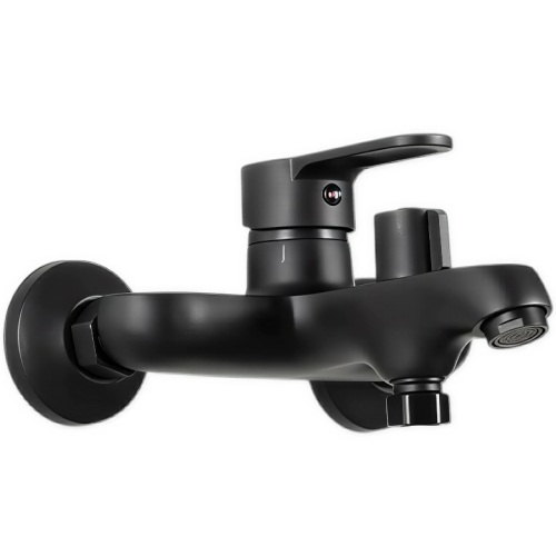 Смеситель для ванны FRUD R32157-6, чёрный