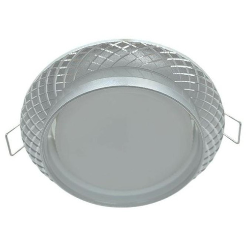 Свет. точ. ECOLA GX53SP 5375 сетка матовый/хром/алюм. SP531CECB