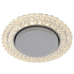 Свет. точ. ES 3027 GX53 прозрачный(*1)