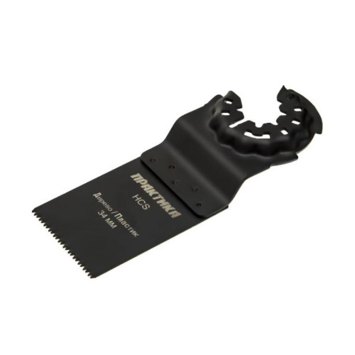 Насадка для резака ПРАКТИКА (240-072) 34мм, режущая пазовая прямая HCS по дереву мелкий зуб