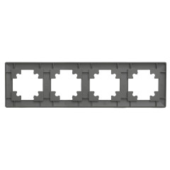 Рамка 4-пост Катрин графит PFR00-7004-06