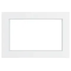 Рамка 2-пост Катрин (без перемычки) стекло белый GFR00-7012-01