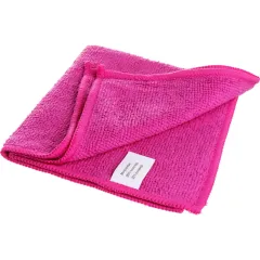 Салфетка РЫЖИЙ КОТ M-01 30х30см микрофибра розовая (212274)