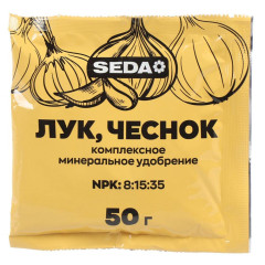 Удобрение Seda для лука и чеснока 50 г (482938)