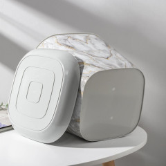 Кашпо ВИОЛЕТ мрамор 9,8 л квадратное (231071)