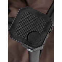 Кресло складное Green Days Лунный, полиэстер. серое до 120кг 107х50х96см (472451)