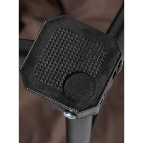 Кресло складное Green Days Лунный, полиэстер. серое до 120кг 107х50х96см (472451)