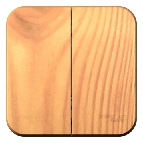 Выключатель О/У 2-кл BLANCA 10А   изол. пласт. ясень SchE BLNVA105015