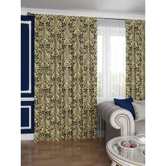 Портьера Ле-Гранд Вензель 150*260 синий