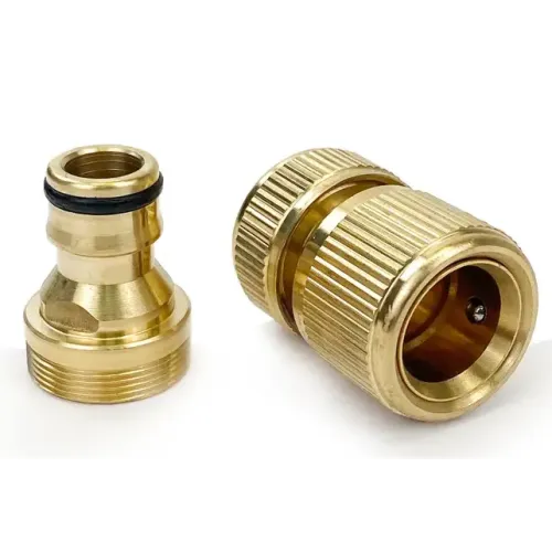 Комплект металлических быстросъемов на смеситель или кран (папа/мама)