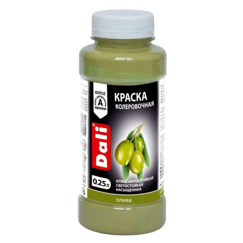 Краска DALI колеровочная ОЛИВА 0,25кг