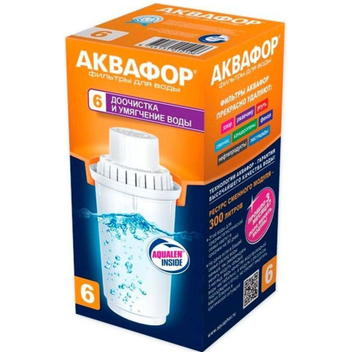 Модуль сменный фильтрующий АКВАФОР В6 арт.517316