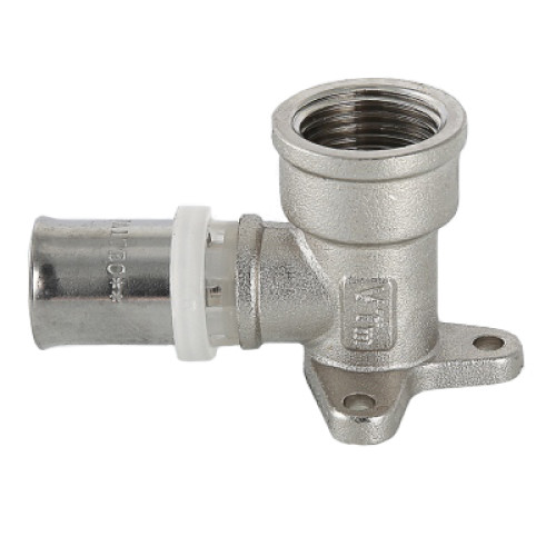 Уголок с креплением пресс VT ф 20 мм х 1/2