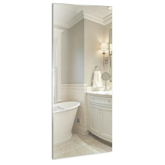 Зеркало MIXLINE прямоугольное 40х100 см б/полки