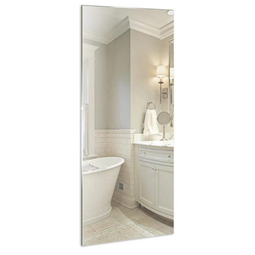 Зеркало MIXLINE прямоугольное 40х100 см б/полки