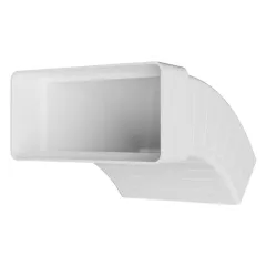 Колено плоское вертикальное разноугловое 612KRPV