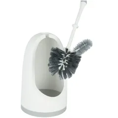 Ёрш для туалета напольный YORK, Бактерия стоп, белый 0640560 (817974)