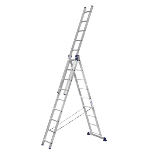 Лестница АЛЮМЕТ трехсекционная 3х 9 (5309)