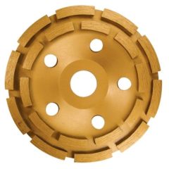 Чашка алмазная MATRIX 125мм двуряд. (72990)