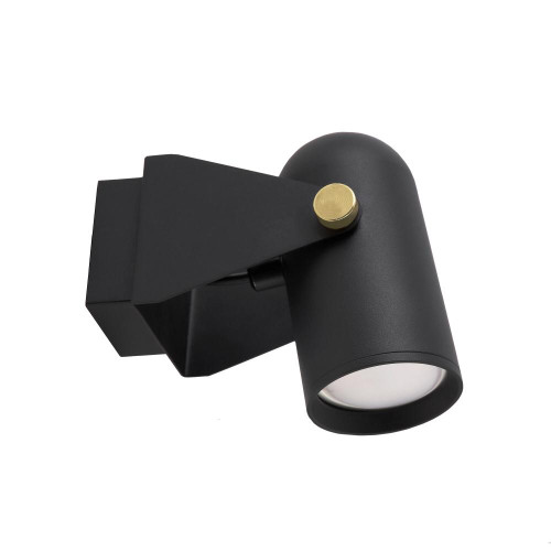 Светильник настенный EUROSVET 20167/1 черный