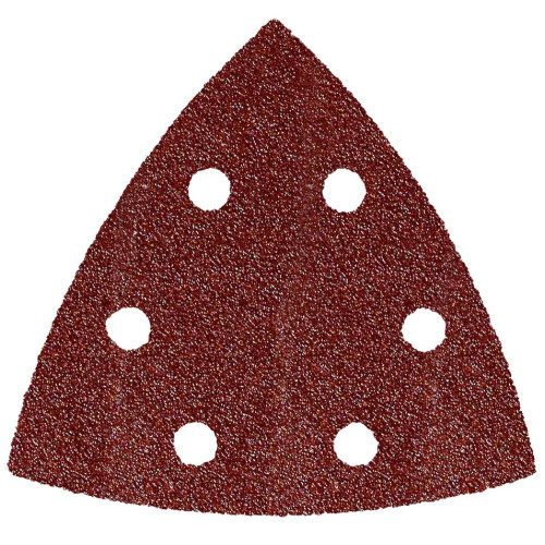Насадка для резака ПРАКТИКА (240-461) 93мм шлиф.листы  дельта VELCRO 6 отверстий P240