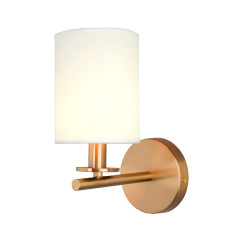 Светильник настенный EUROSVET 60146/1 латунь(2м2)