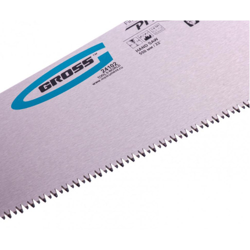 Ножовка GROSS PIRANHA по дереву 550 мм (24102)