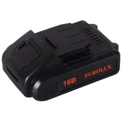 Шуруповерт EUROLUX ДА-16/2Li (72/14/51) (*15)