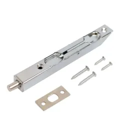 Шпингалет торцевой АЛЛЮР 01-140 СР хром (20456)