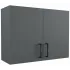 Шкаф навесной EVA GOLD под сушку 80 графит