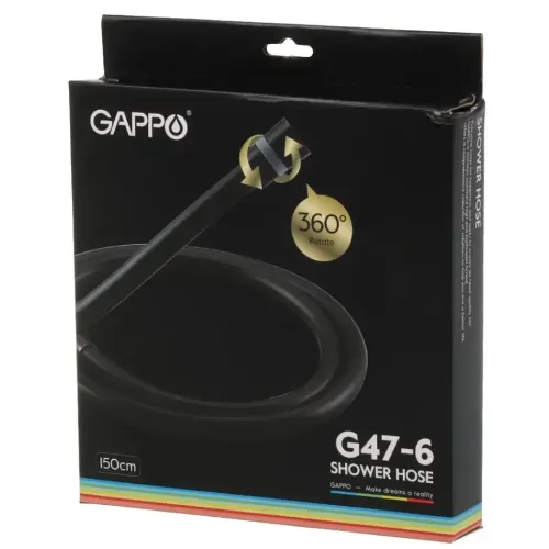 Шланг для душа GAPPO G47-6 усиленный ПВХ