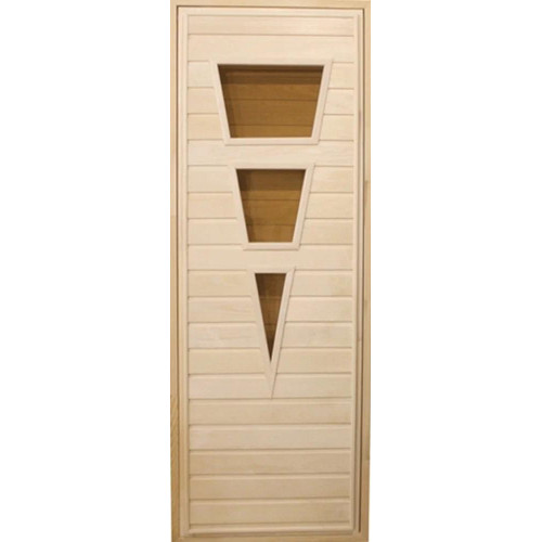 Дверь банная со стеклом 70*170 Факел(*8)