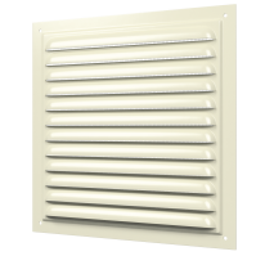 Решетка из тонколистовой стали с покрытием эмалью 2020МЭ ivory