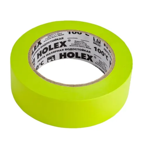 Скотч малярный HOLEX жаро-водостойкий 36ммх50м (HAS-382260)