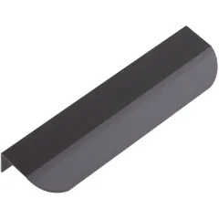 Ручка мебельная профильная PN015 04 128/196мм черный матовый(КА-1044338)